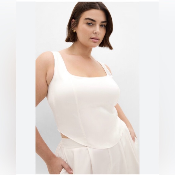 City Chic Women's Plus Size Star Gaze Champagne Corset Size XS (US 14) New! - Picture 1 of 13